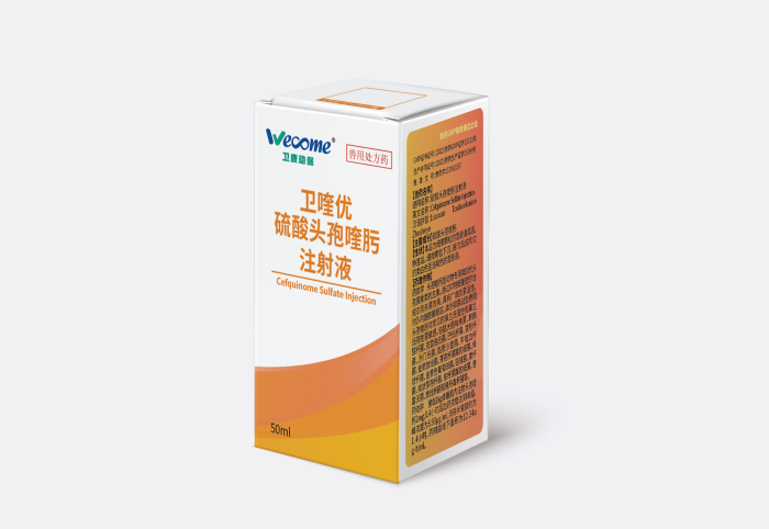 卫喹优硫酸头孢喹肟注射液